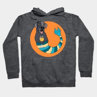 Friday the Black Lab Mermutt Hoodie